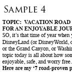 Sample Article 4 from AutoTipGuru.com